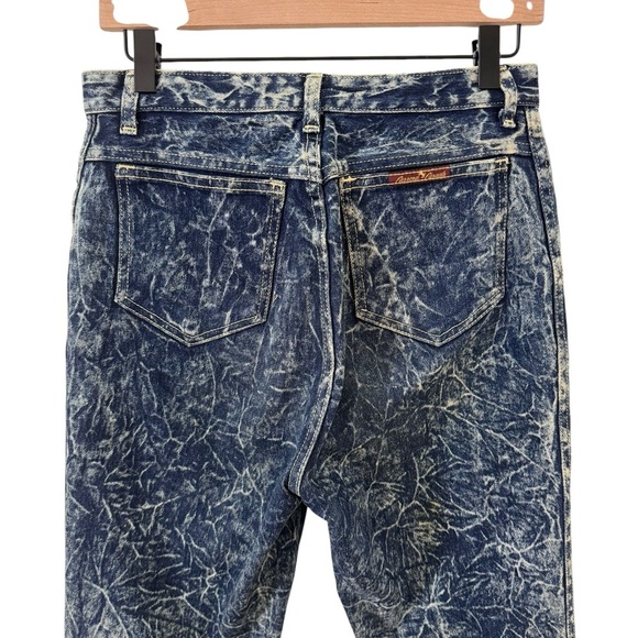 Vintage 80s Acid Wash High-Waisted Jeans Size 13 - Picture 6 of 8